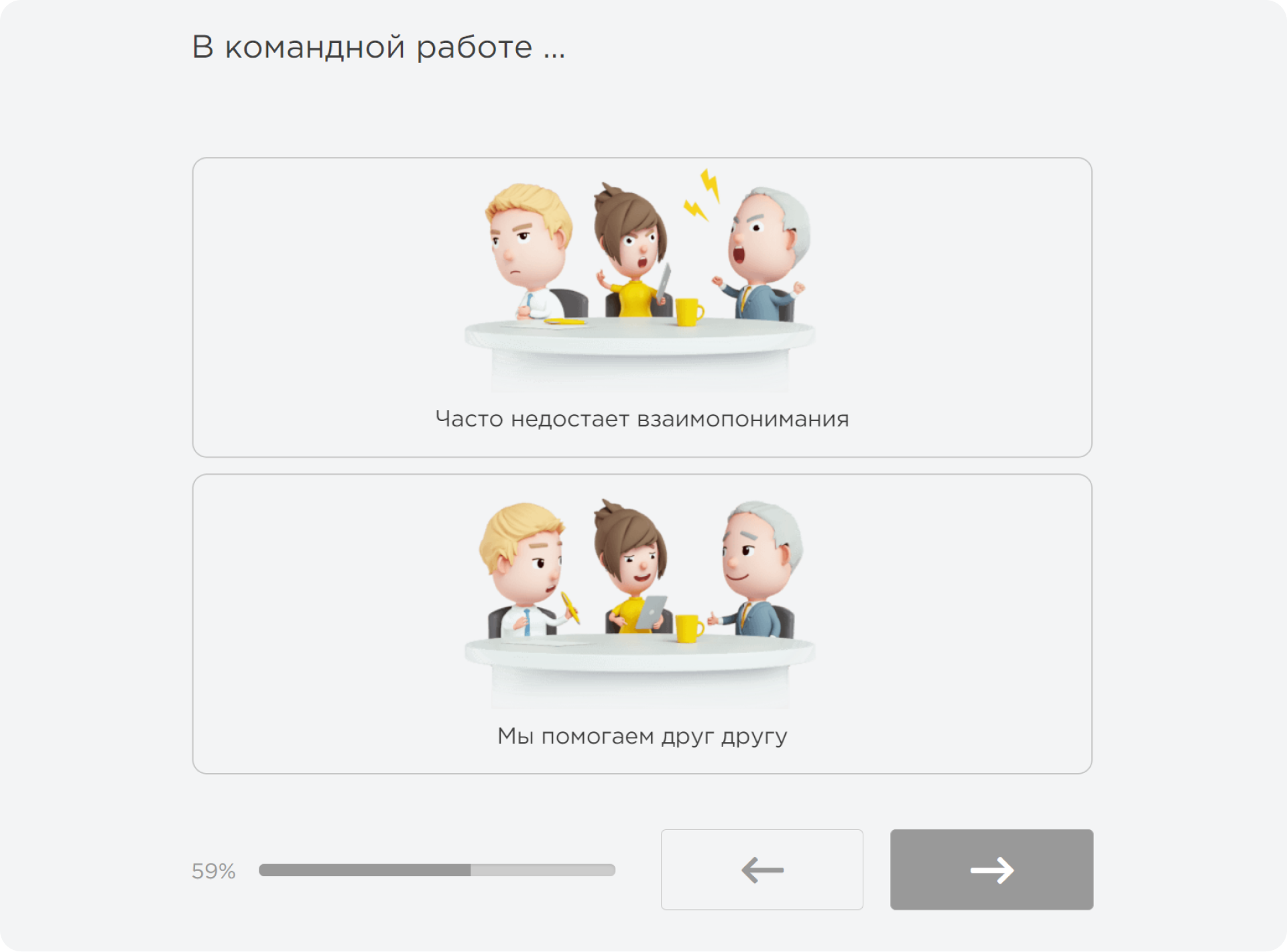 Метрика «Коллеги» в опросе Happy Job