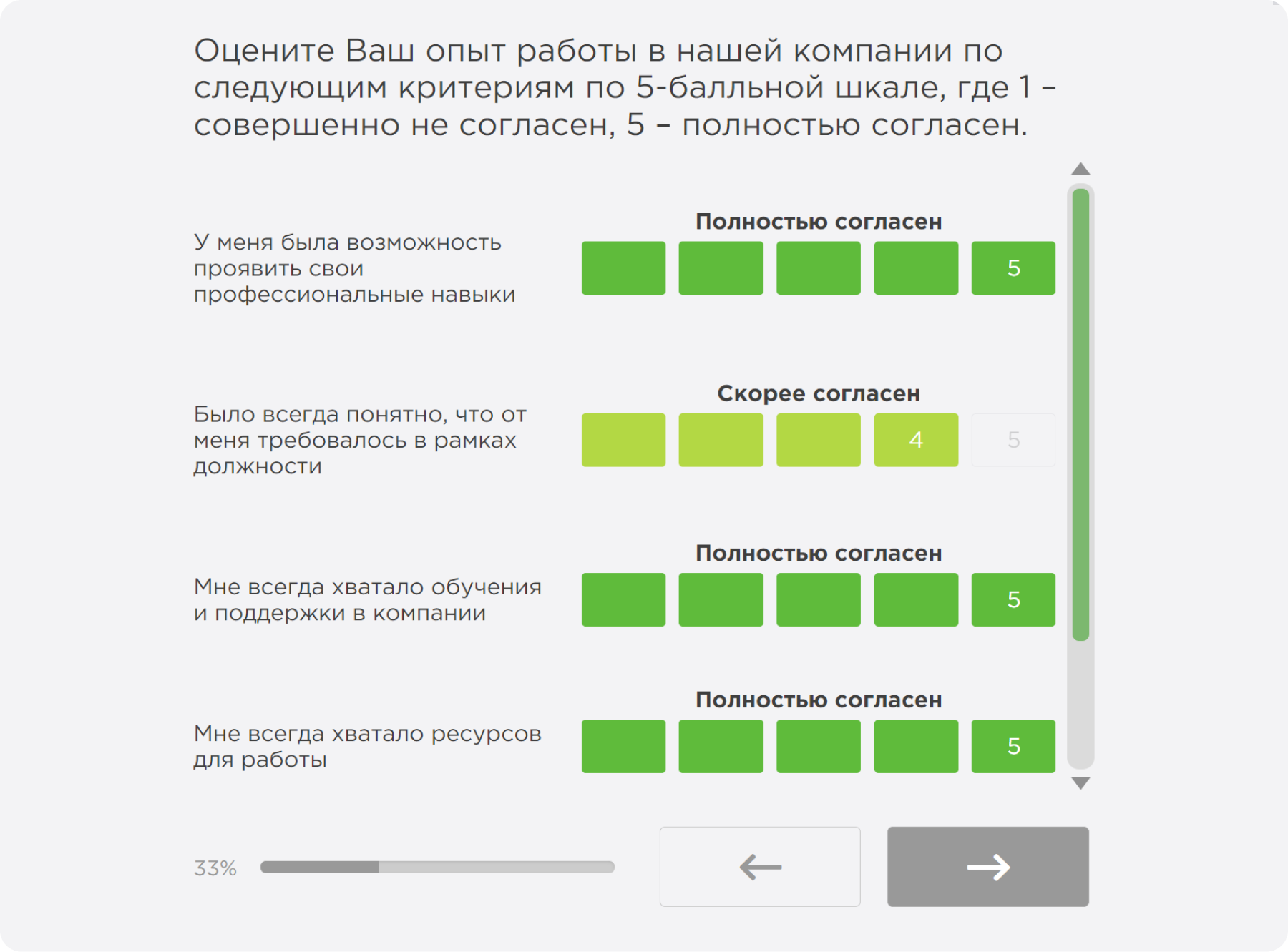 Примеры вопросов для выходного интервью