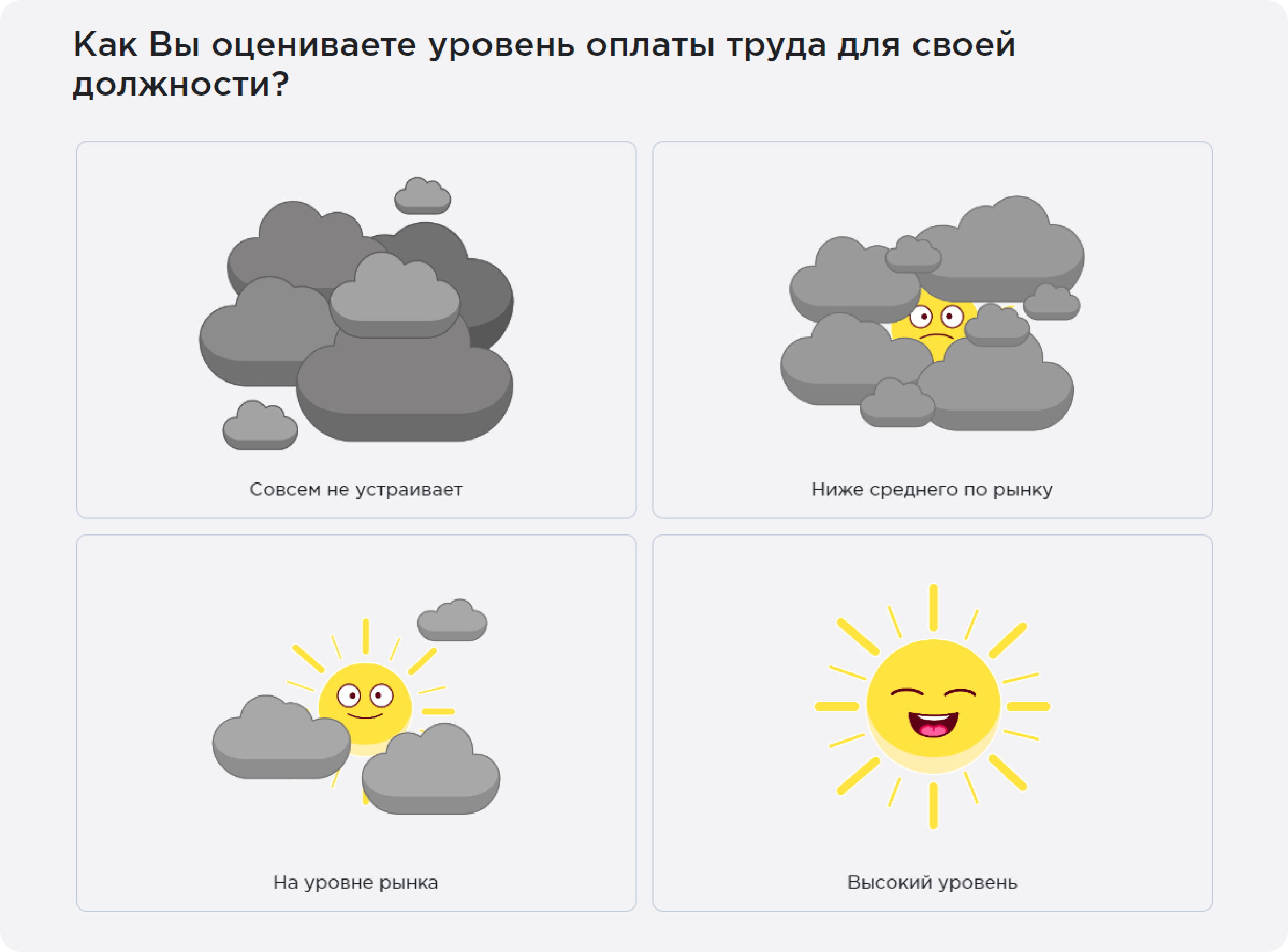 Примеры вопросов на платформе Happy Job