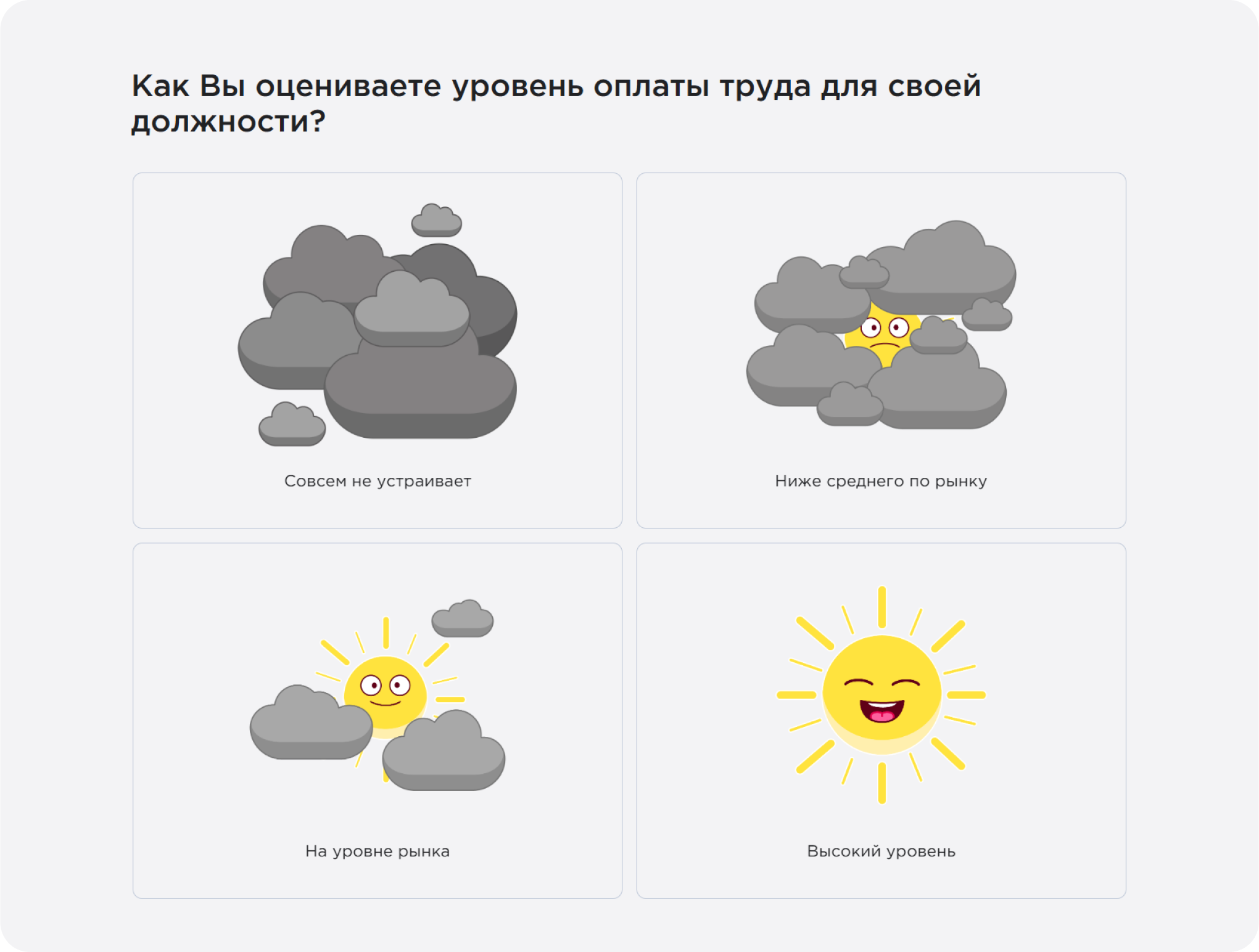 Примеры вопросов на платформе Happy Job