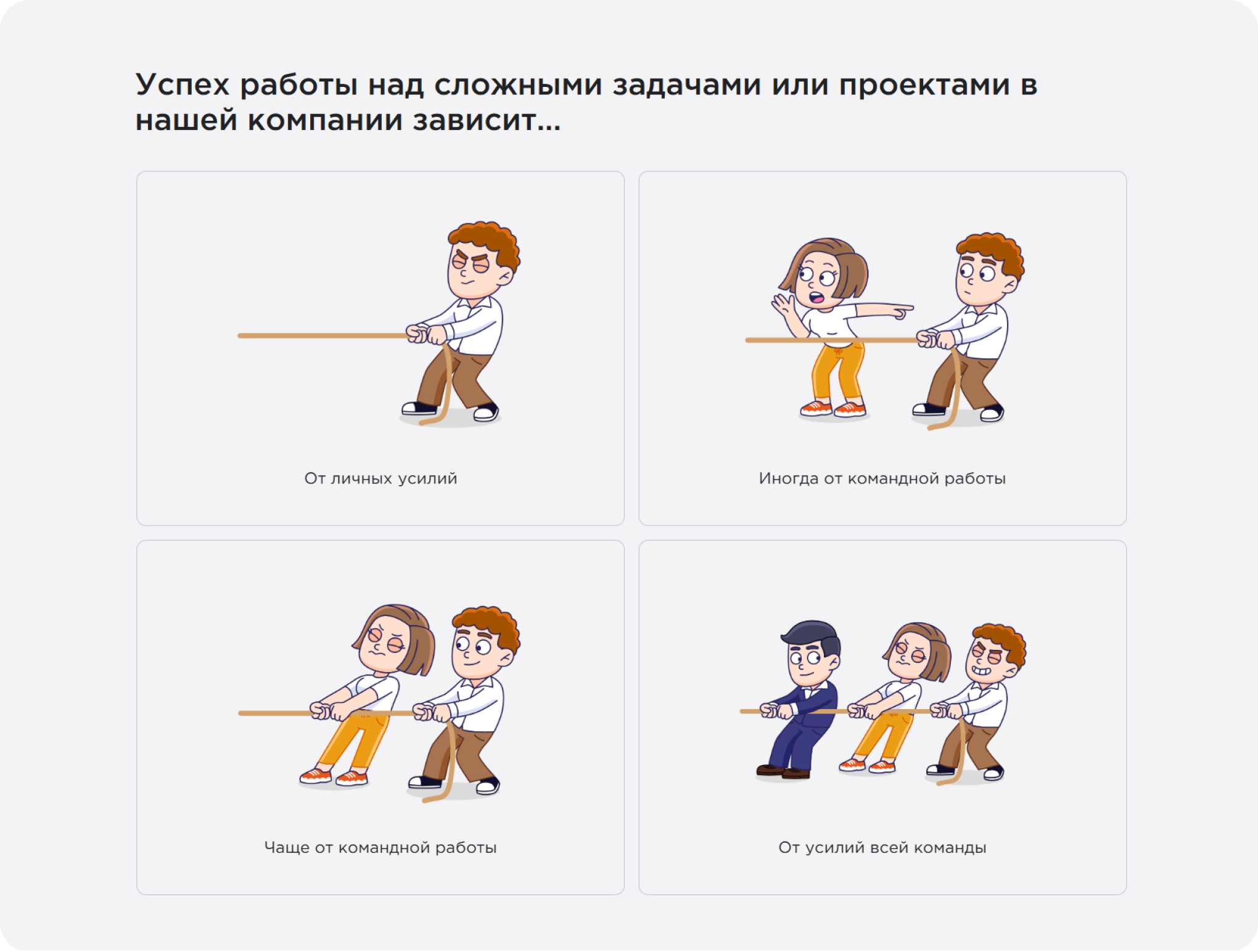 Примеры вопросов на платформе Happy Job